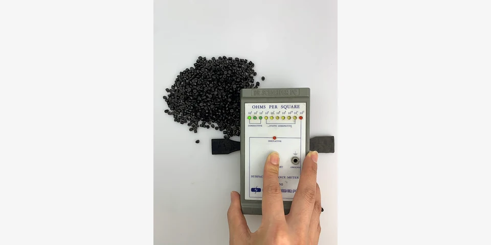 用作导电聚丙烯参考的 DGK-PP DD2-3A 导电 PP 电阻测试的本地产品图像