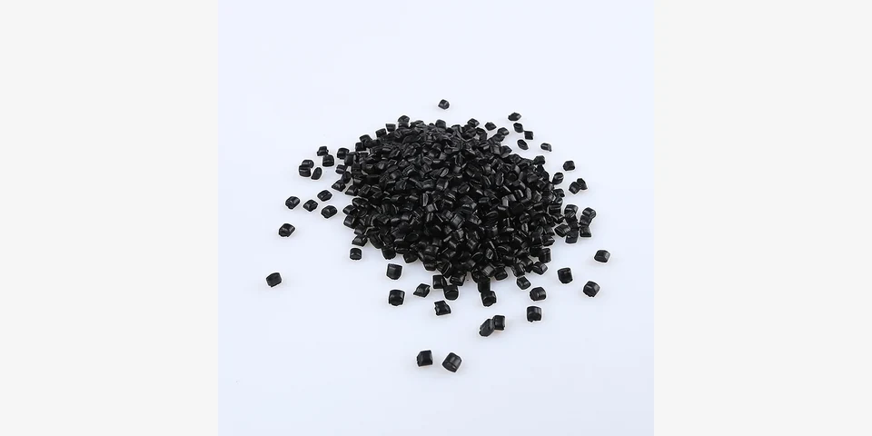 用作聚乙烯改性材料参考的 DGK-LDPE DD4-5 导电 PE 黑色颗粒的本地产品图像