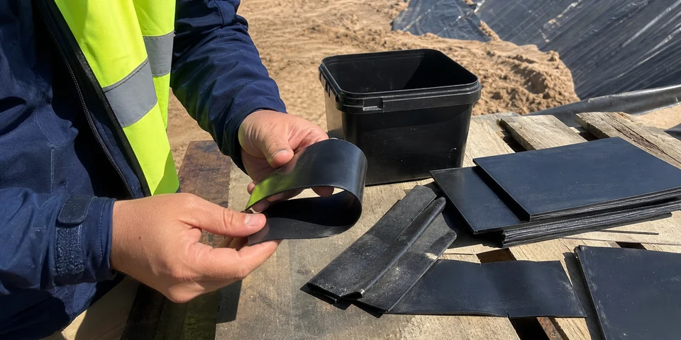 在阳光直射下对 UV 稳定的 PE 衬条、HDPE 片材边角料和聚乙烯容器样品进行户外现场验证